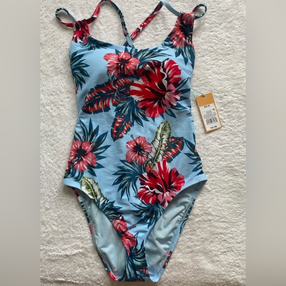 Kana sol blue floral size S - Picture 1 of 4